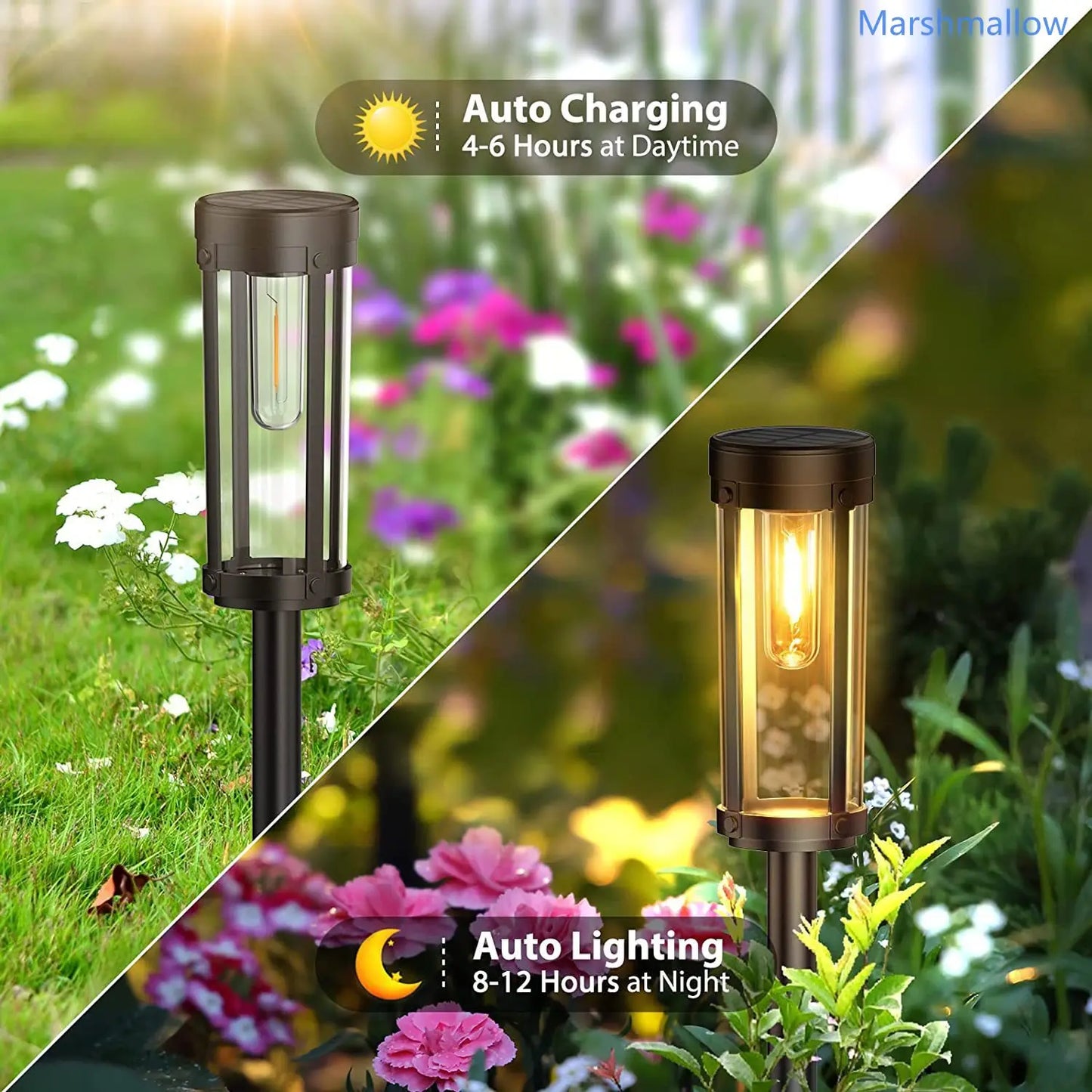 Lampe Solaire LED Imperméable IP67 | Éclairez votre Jardin avec Style et Durabilité