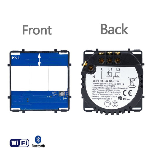 Interrupteur Volet Roulant Wifi sans support ni plaque